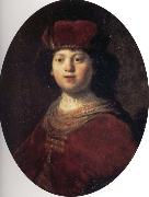 REMBRANDT Harmenszoon van Rijn Portrait of a Boy oil